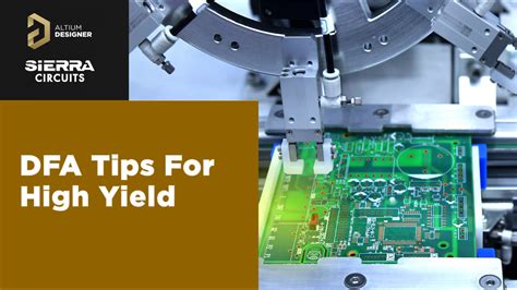 pcb dfa|DFA Guidelines for an Efficient PCB Design .